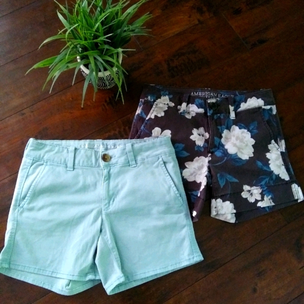 American eagle shorts size 4 bundle - Picture 1 of 11